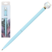 Ручка подарочная FIORENZO Leaves голубой корпус поворотный механизм синяя 232060/Китай