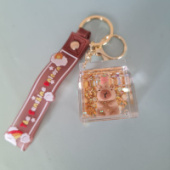 Брелок водный Капибара в кубе 011560 Брелок водный Капибара в кубе 011560