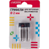 Грифели для чертежных инструментов "deVENTE" 2мм длина 17мм 2 пенала по 4шт 5094300/24/Китай Грифели для чертежных инструментов "deVENTE" 2мм длина 17мм 2 пенала по 4шт 5094300/24/Китай