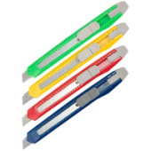 Нож канцелярский 9мм CUTTER европодвес 178793/30/Китай Нож канцелярский 9мм CUTTER европодвес 178793/30/Китай