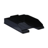 Поддон для бумаг ЭКСПЕРТ черный ЛТГ-30566/6/Россия