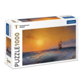 ПАЗЛЫ 1000эл Айвазовский И.К. У крымских берегов 680х450мм Хатбер 1000ПЗ2_23229/Россия