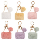 Брелок 10см Сумочка иск мех ассорти 6 видов КОКОС 241247/12/Китай Брелок 10см Сумочка иск мех ассорти 6 видов КОКОС 241247/12/Китай