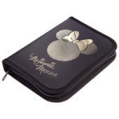 Пенал 1отд 190х130мм  Минни Маус на молнии Hatber NPn_37027/12/Россия