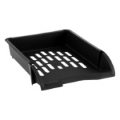 Поддон для бумаг СТАММ "Лидер" черный ЛТГ-30465/6/Россия