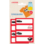 Набор именных термонаклеек на тканевой основе "deVENTE. Never Stop" 60x20мм 8шт 8004407/48/Китай