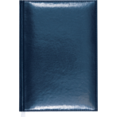 Ежедневник A5 2025 "Attomex. Visa" 336стр белая бумага иск кожа синий 2332548/12/Россия