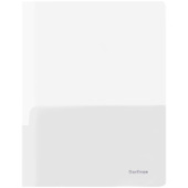 Папка-уголок А4 Berlingo 180мкм 2 внутр кармана прозрачная бесцветная AGp_04006/10/Россия