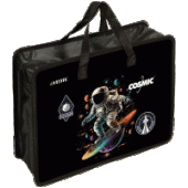 Папка для тетрадей A4 "deVENTE. Cosmic" с расширением 10см на молнии пластик 400мкм 8054436/Китай