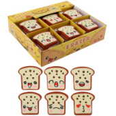 Ластик 43*42*7 Хлебушек TEBANG ассорти 6 видов КОКОС 242329/30/Китай Ластик 43*42*7 Хлебушек TEBANG ассорти 6 видов КОКОС 242329/30/Китай