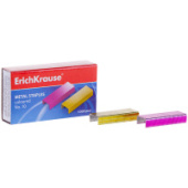 Скобы №10 1000шт ErichKrause цветные