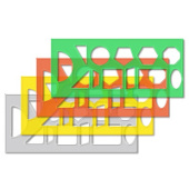 Трафарет геометрических фигур ТТ11/20/Россия
