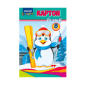 Картон белый 8л немелованный Mazari M-16178/40/Россия