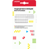 Подушечки клеящие многоразовые "deVENTE" 132шт 75г белые 4163303/Китай Подушечки клеящие многоразовые "deVENTE" 132шт 75г белые 4163303/Китай