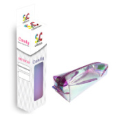 Пенал косметичка 195*60*50 на молнии МАЛЫЙ Candy ПЕРЕЛИВАЮЩИЙСЯ К-521К/20/Россия