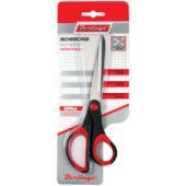 Ножницы 21см Berlingo эргоном.ручки, резиновые вставки европодвес S7011/12