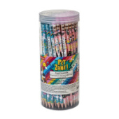 Карандаш ч/г HB Hatber PetZone Ассорти круглый корпус с ластиком BL_079536/72/Россия