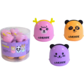 Точилка "deVENTE. Cuties" 1отв с контейнером пластик ассорти 8031304/15/Китай