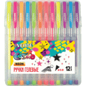 Набор ручек гелевых 12цв "deVENTE. Cosmo Fluo" 0,8мм 5051037/12/Китай Набор ручек гелевых 12цв "deVENTE. Cosmo Fluo" 0,8мм 5051037/12/Китай