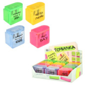 Точилка 2отв ФРАЗЫ С ХАРКТЕРОМ ассорти полистирол Феникс+ 64544/12/Китай