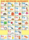 Плакат "Немецкий алфавит" 0-02 / Россия