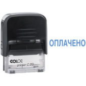 Штамп ОПЛАЧЕНО С ДАТОЙ 38*14мм COLOP 20C3.12 /Австрия Штамп ОПЛАЧЕНО С ДАТОЙ 38*14мм COLOP 20C3.12 /Австрия
