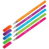 Ручка шариковая BERLINGO Starlight синяя 0,7мм игольч стерж прорезин корп ассор CBp_07250/36/Китай Ручка шариковая BERLINGO Starlight синяя 0,7мм игольч стерж прорезин корп ассор CBp_07250/36/Китай