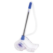 Ручка шариковая настольная BRAUBERG Стенд-Пен №2 синяя прозрачн/синий на масл осн 141888/Китай