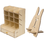 Органайзер "deVENTE. Academy" 21x15x25,5см МДФ цвет и фактура березы 4102108/Китай