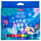 Фломастеры 12цв JUMBO утолщен.корпус Hatber FP_067123/12/Китай