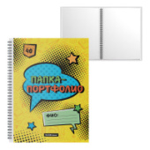 Папка-портфолио A4 40 файлов пластик ErichKrause® Cool in School 53375/4/Россия Папка-портфолио A4 40 файлов пластик ErichKrause® Cool in School 53375/4/Россия