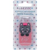 Корректор роллер "deVENTE. 100% Cute. Cat" 5ммx6м розовый корпус 4062324/Китай