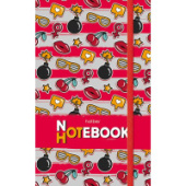 Записная книжка А6 80-50л Patternstyle с тв обл спираль с клап на резинке Хатбер 80-50ЗКт6Вгр_20855