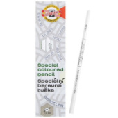 Карандаш для рис-я на стекле, фарфоре, пластмассе и металле белый KOH-I-NOOR 3263006001KS/6/Чехи Карандаш для рис-я на стекле, фарфоре, пластмассе и металле белый KOH-I-NOOR 3263006001KS/6/Чехи