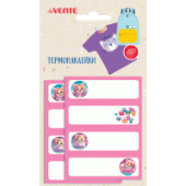 Набор именных термонаклеек на тканевой основе "deVENTE. Candy Cat" 60x20мм 8шт 8004403/48/Китай