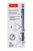 Карандаш авто 0,5мм Hatber BALANCE с ластиком Hatber MP_060842/12/Китай Карандаш авто 0,5мм Hatber BALANCE с ластиком Hatber MP_060842/12/Китай