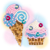 Набор "Клевер" "Мороженое и пирожное"(набор патчей) АФ 10-083/Россия