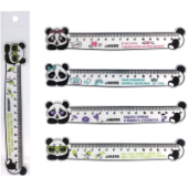 Линейка 15см пластик "deVENTE. PANDA" гибкая формованная 5091207/24/Китай Линейка 15см пластик "deVENTE. PANDA" гибкая формованная 5091207/24/Китай