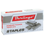 Скобы №24/6 1000шт Berlingo оцинкованные 510/20/Китай