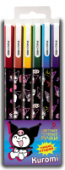 Набор гелевых ручек со стир чернилами 6цв Kuromi игольч 0,5мм CENTRUM 71704/24/Китай Набор гелевых ручек со стир чернилами 6цв Kuromi игольч 0,5мм CENTRUM 71704/24/Китай