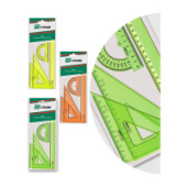 Набор чертежный большой Neon Crystal ассорти Стамм НГ06/60/Россия